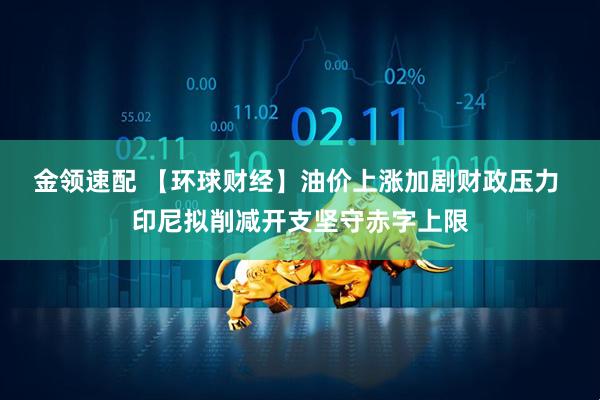 金领速配 【环球财经】油价上涨加剧财政压力 印尼拟削减开支坚守赤字上限